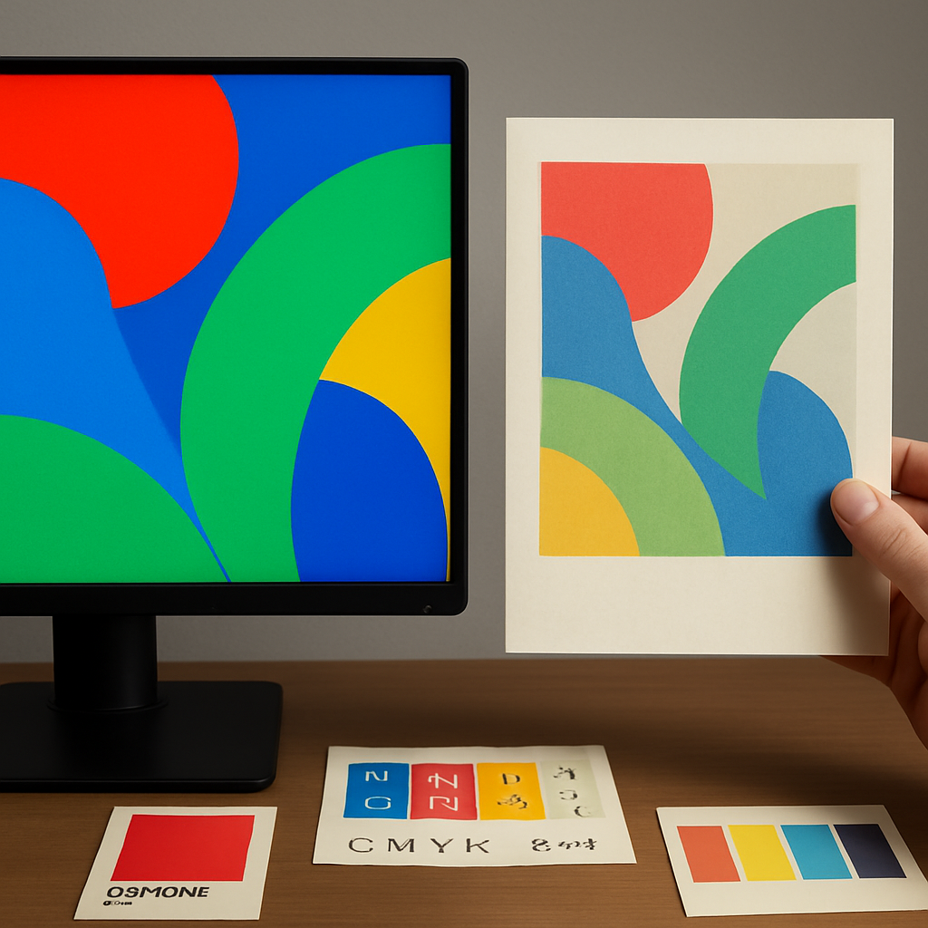 Color Matching: Screen vs. Paper