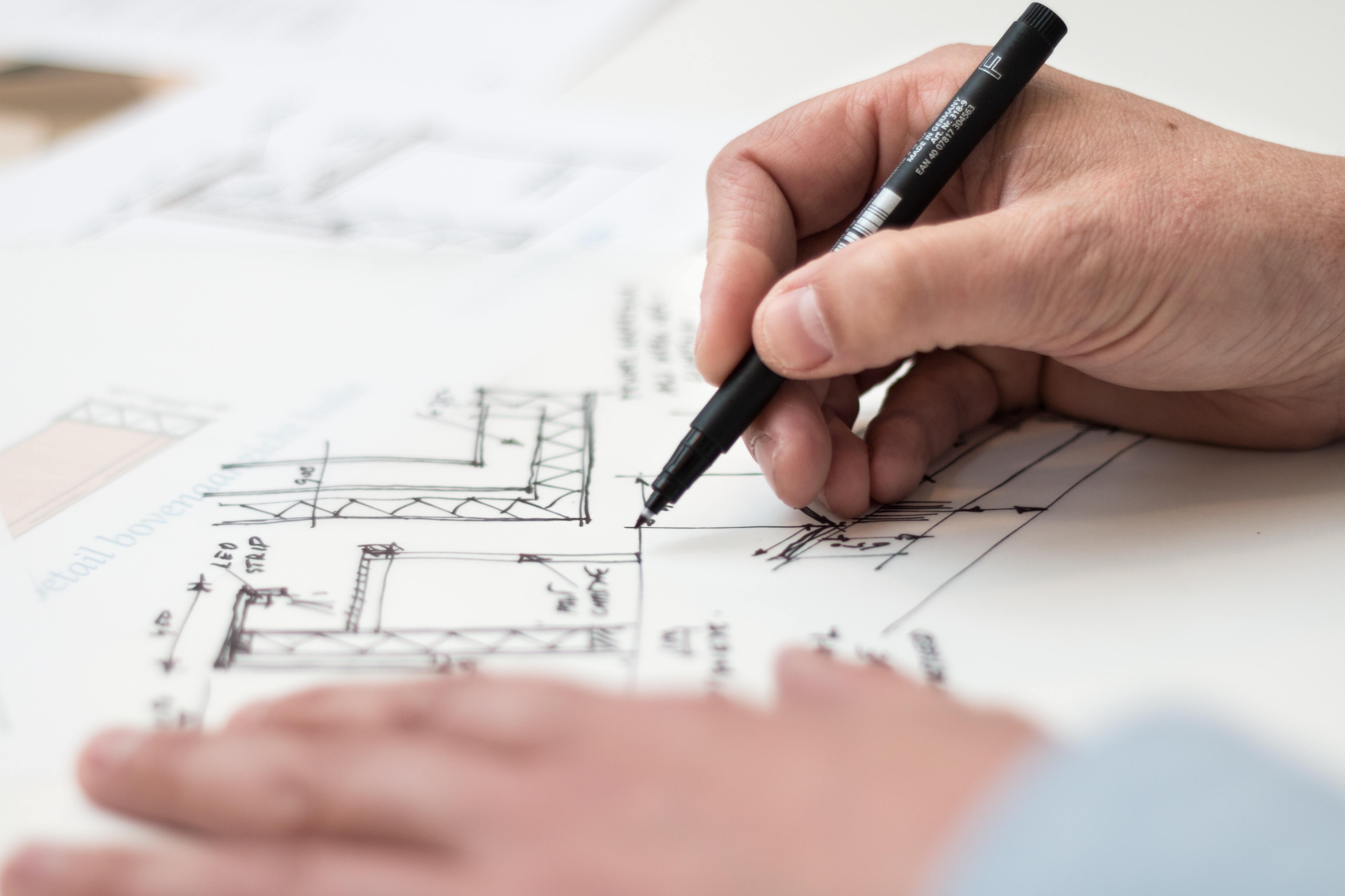 architect drawing
